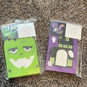 NWT Halloween Treat Bags - Green and Purple